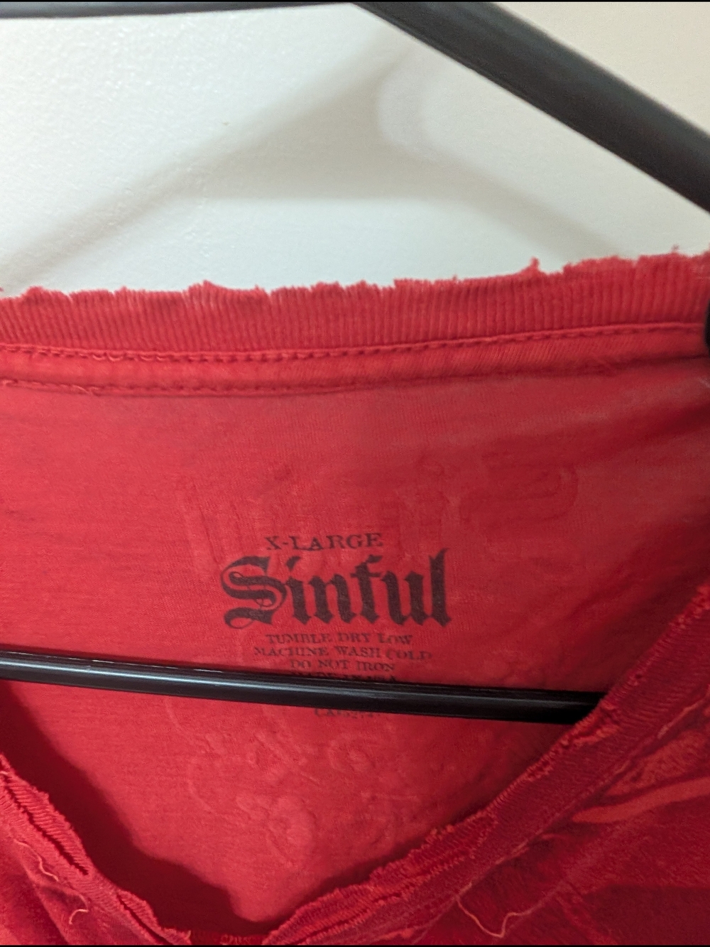 Red Women's Graphic Short-Sleeve Tee - Picture 5 of 5